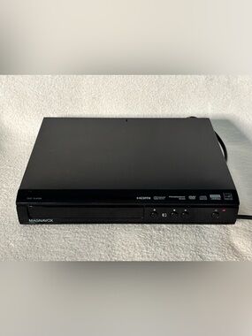 Black HDMI DVD Player - Compact Portable Audio/Video without remote